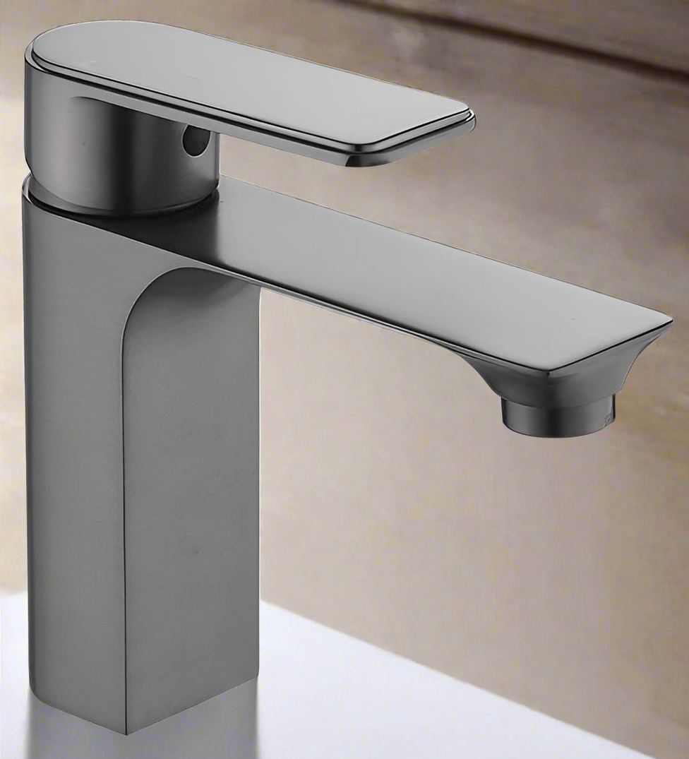 Bateau Basin Mixer (Brushed Gun Metal)