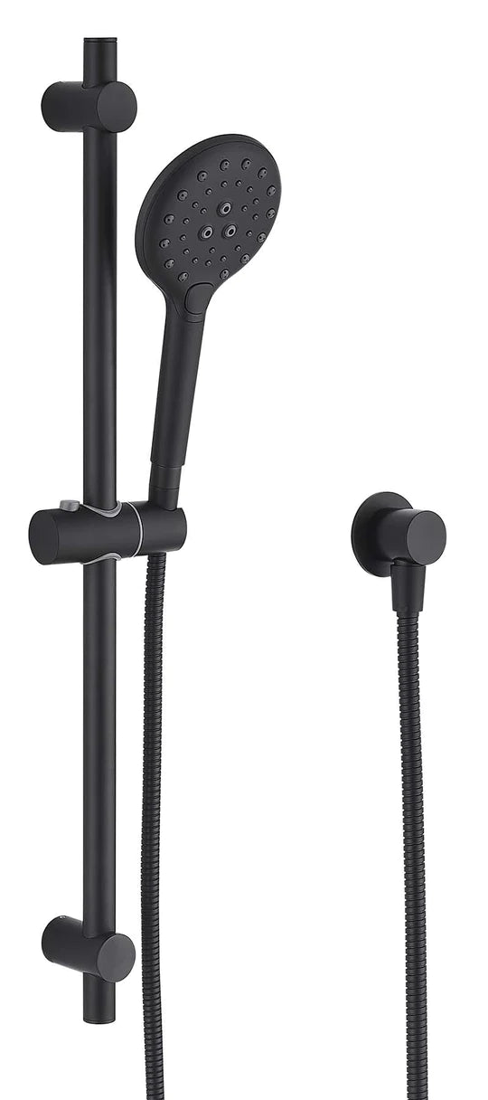 Ideal Hand Shower On Rail (Black)