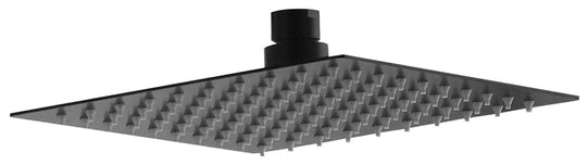 Stainless Steel Shower Head (Black) 200mm*200mm*2mm