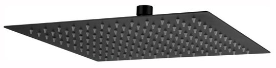 Stainless Steel Shower Head (Black) 300mm*300mm*2mm