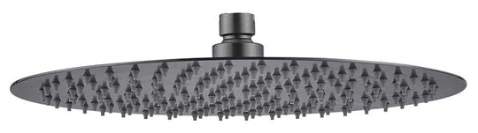 Stainless Steel Shower Head (Brushed Gun Metal) Round 300mm*2mm