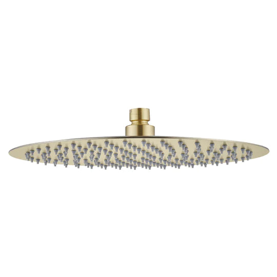 Stainless Steel Shower Head (Brushed Gold) Round 300mm*2mm