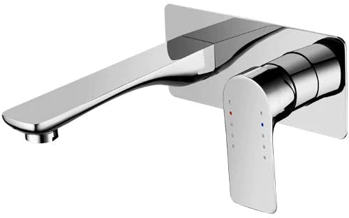 Sleek Wall Mixer With Outlet (Luxury)