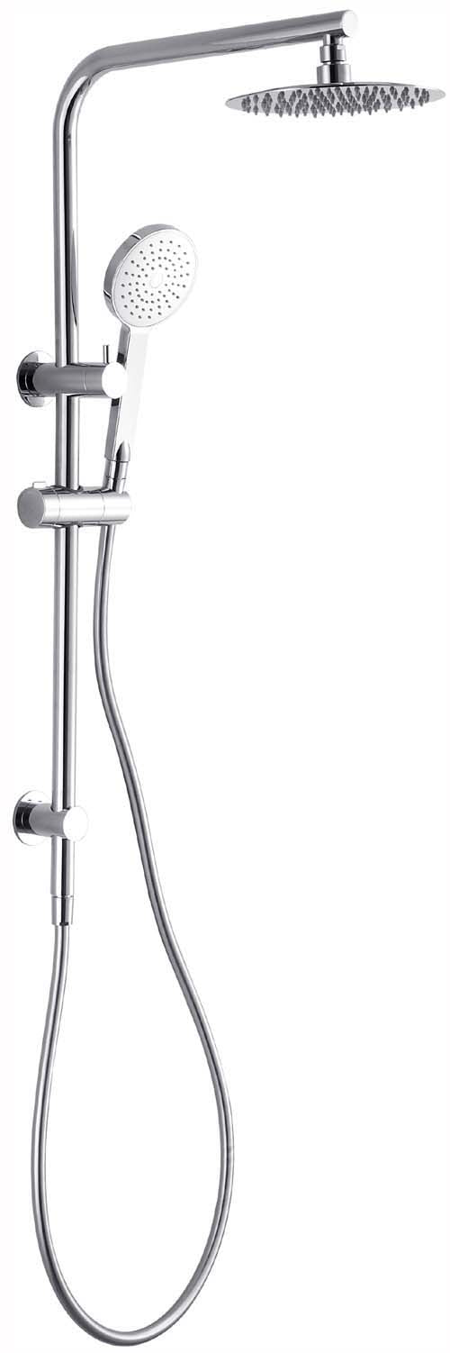 Cuter Shower System With Rail